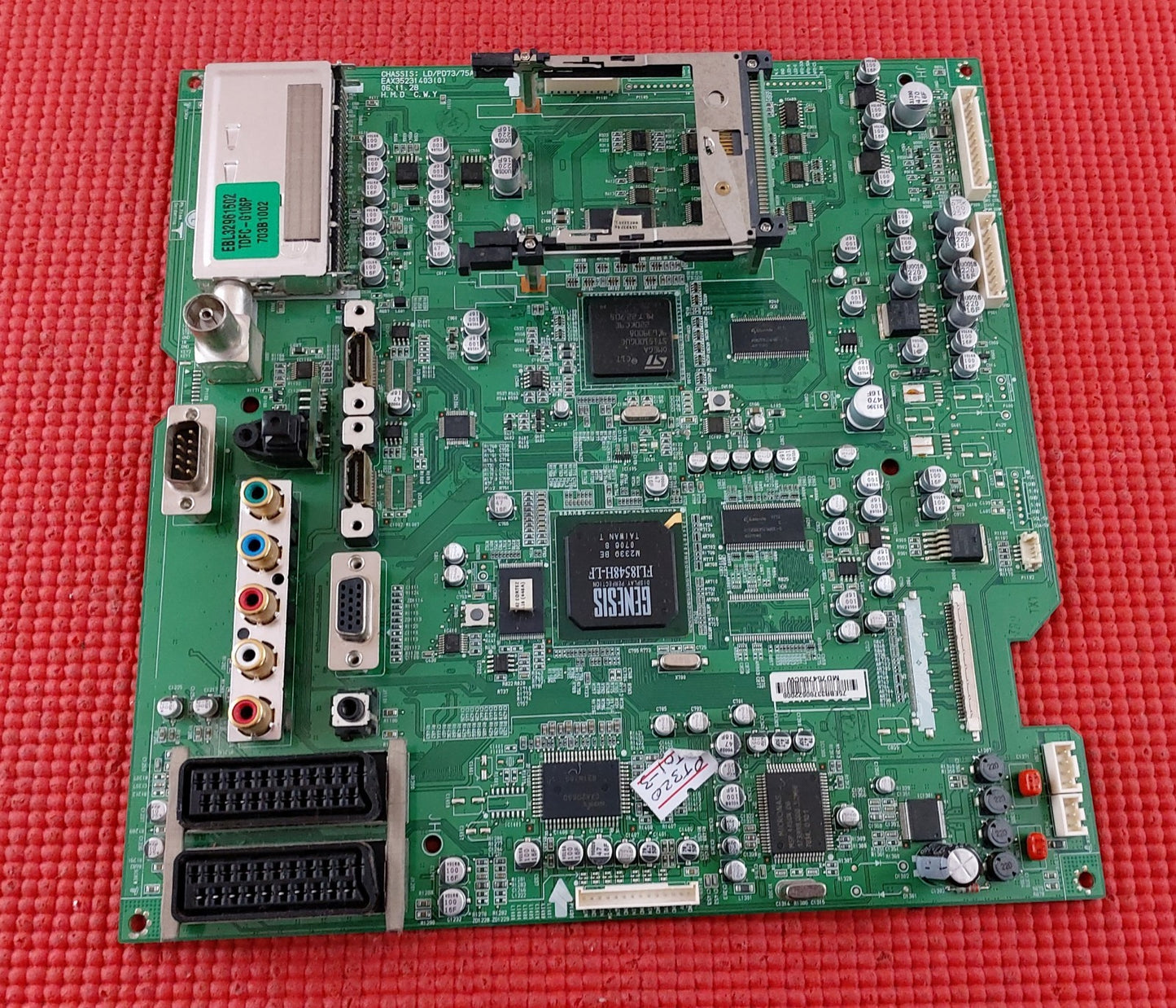 MAIN AV BOARD FOR LG 42PQ6000 42PC56 42PC55 42" TV EAX35231403 EBR33780622