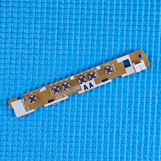 POWER BUTTON UNIT FOR PANASONIC TX-40ES500B TX-40FS500B 40" TV TNP4G629 1 GK AA