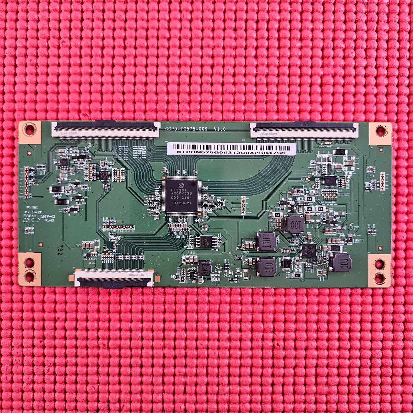 TCON BOARD FOR HITACHI 58HK6100UA 58UA2B63DB TV CCPD-TC575-009 V1.0 STCON575G