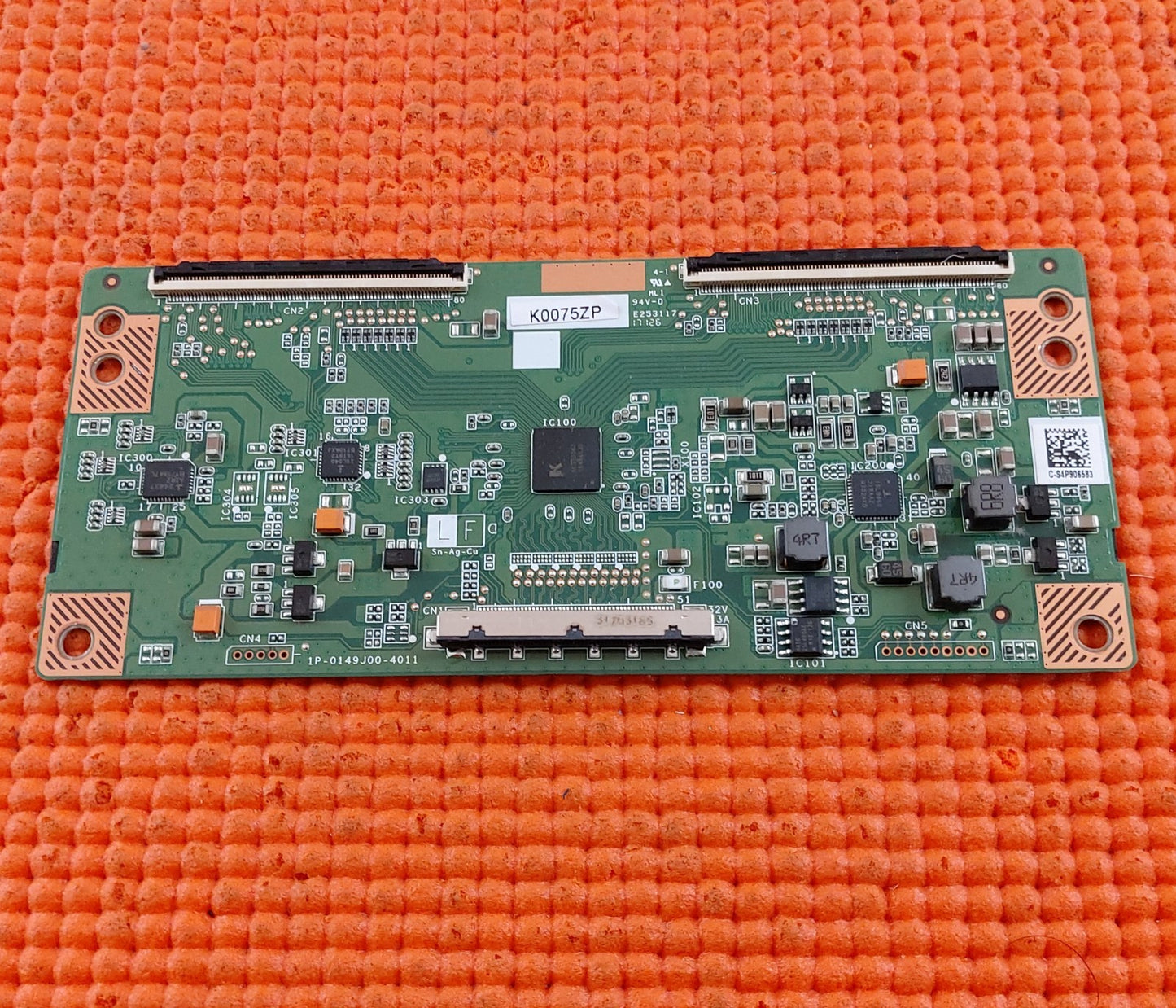 TCON LVDS FOR SHARP LC-40FG3141K LC‑40CFG3021KF 40" TV K0075ZP 1P-C149J00-4011