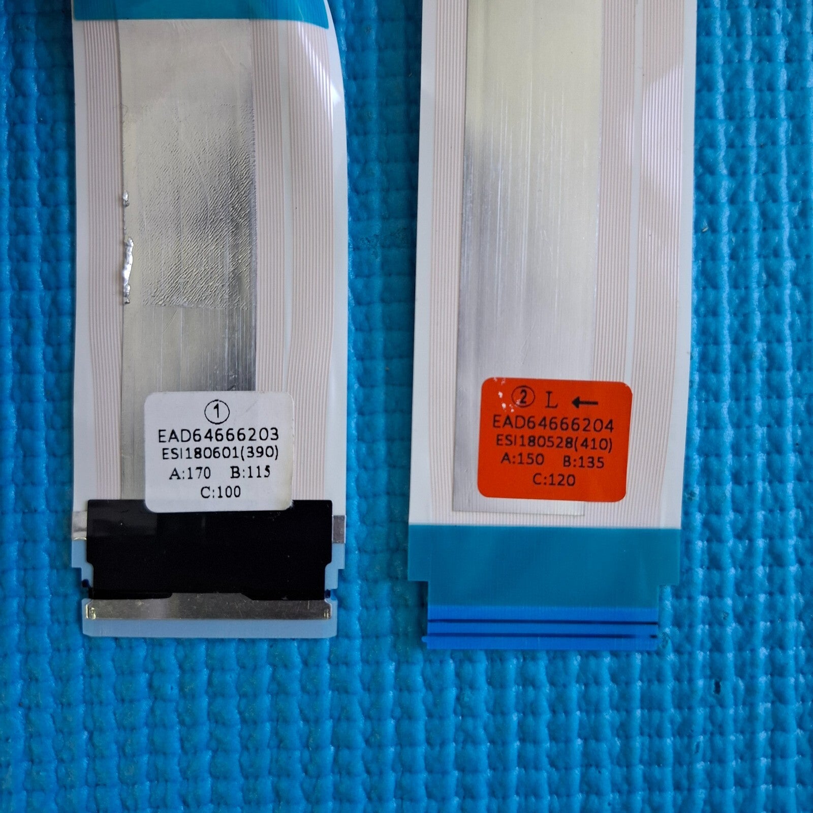 LVDS FLEXI CABLE FOR LG 49SM8600PLA 49SK8500PLA  49" TV EAD64666203 EAD64666204
