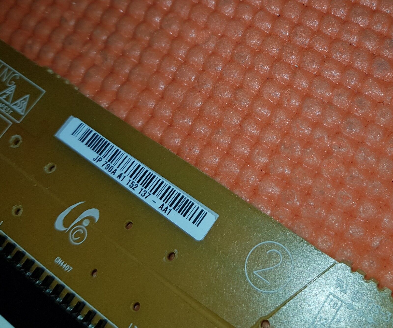 BUFFER BOARD FOR SAMSUNG PS64D8000FU 64" TV LJ41-09454A LJ92-01790A AA1