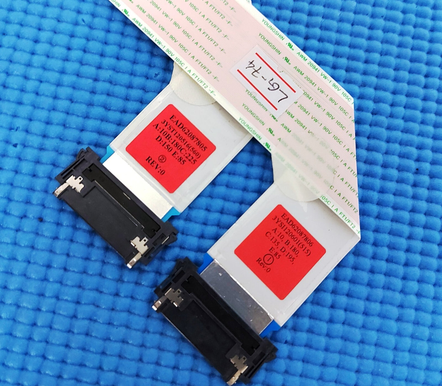 LVDS T-CON CABLE FOR LG 42LM670T 42LM640T 42LM669T TV EAD62087805 EAD62087806