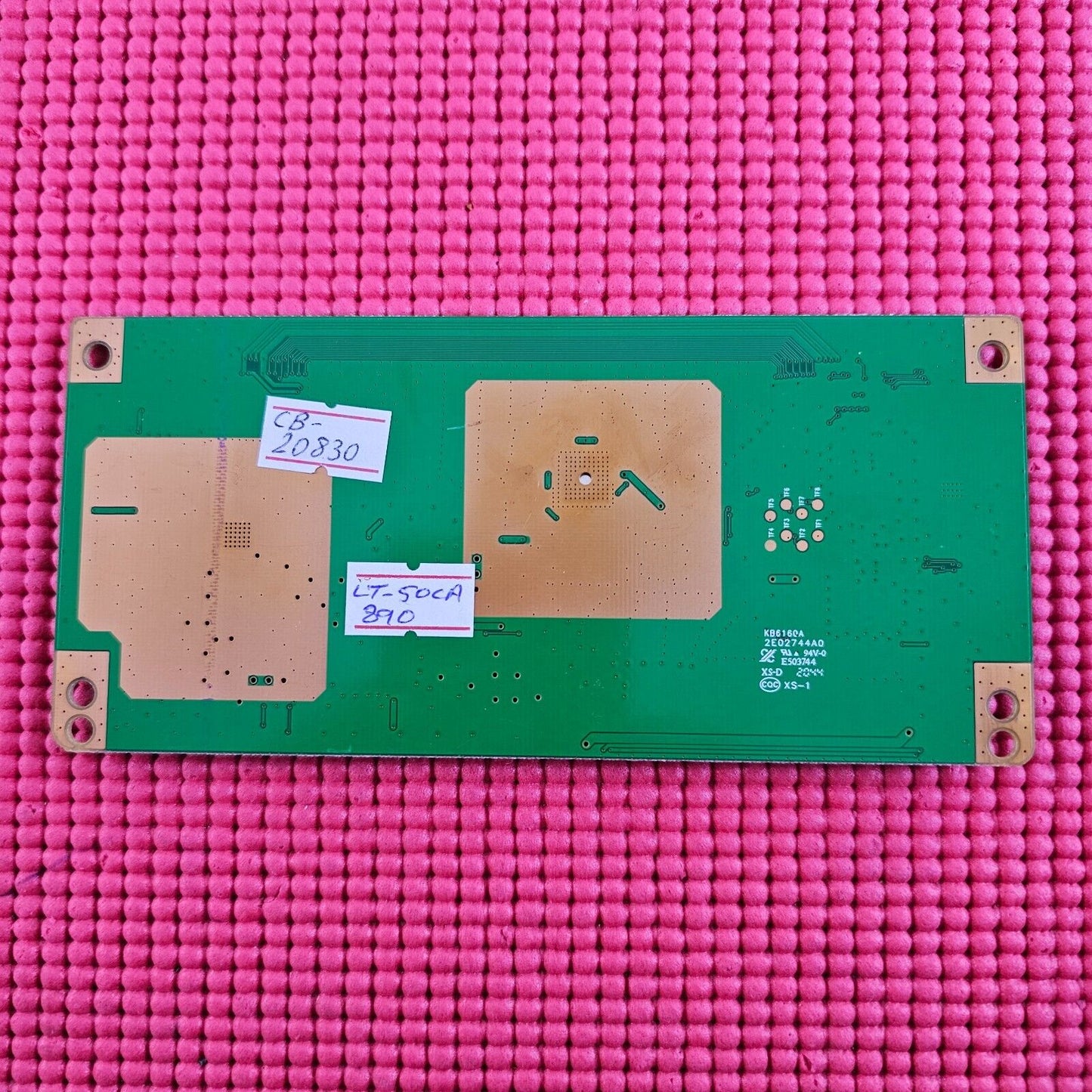 TCON BOARD FOR JVC LT-50CA890 50" TV CCPD-TC495-005-H V1.2