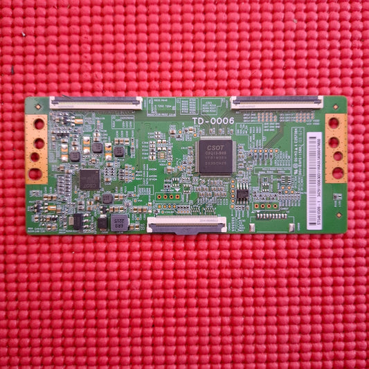 LVDS TCON BOARD FOR LUXOR LUX0155099/01 55" LED TV TD-0006 ST4561D09-1
