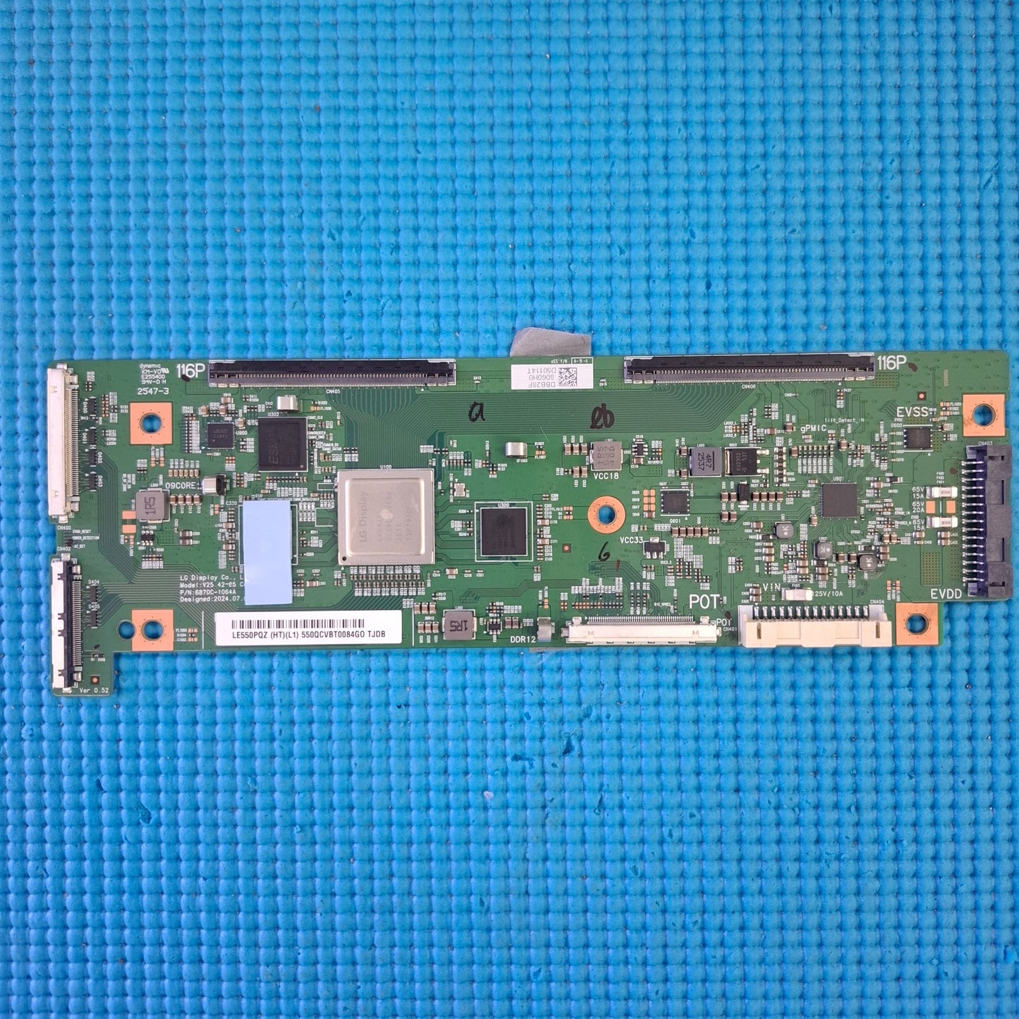 TCON LVDS BOARD FOR LG OLED55G56LS 55" TV 6870C-1064A 6871L-8060H