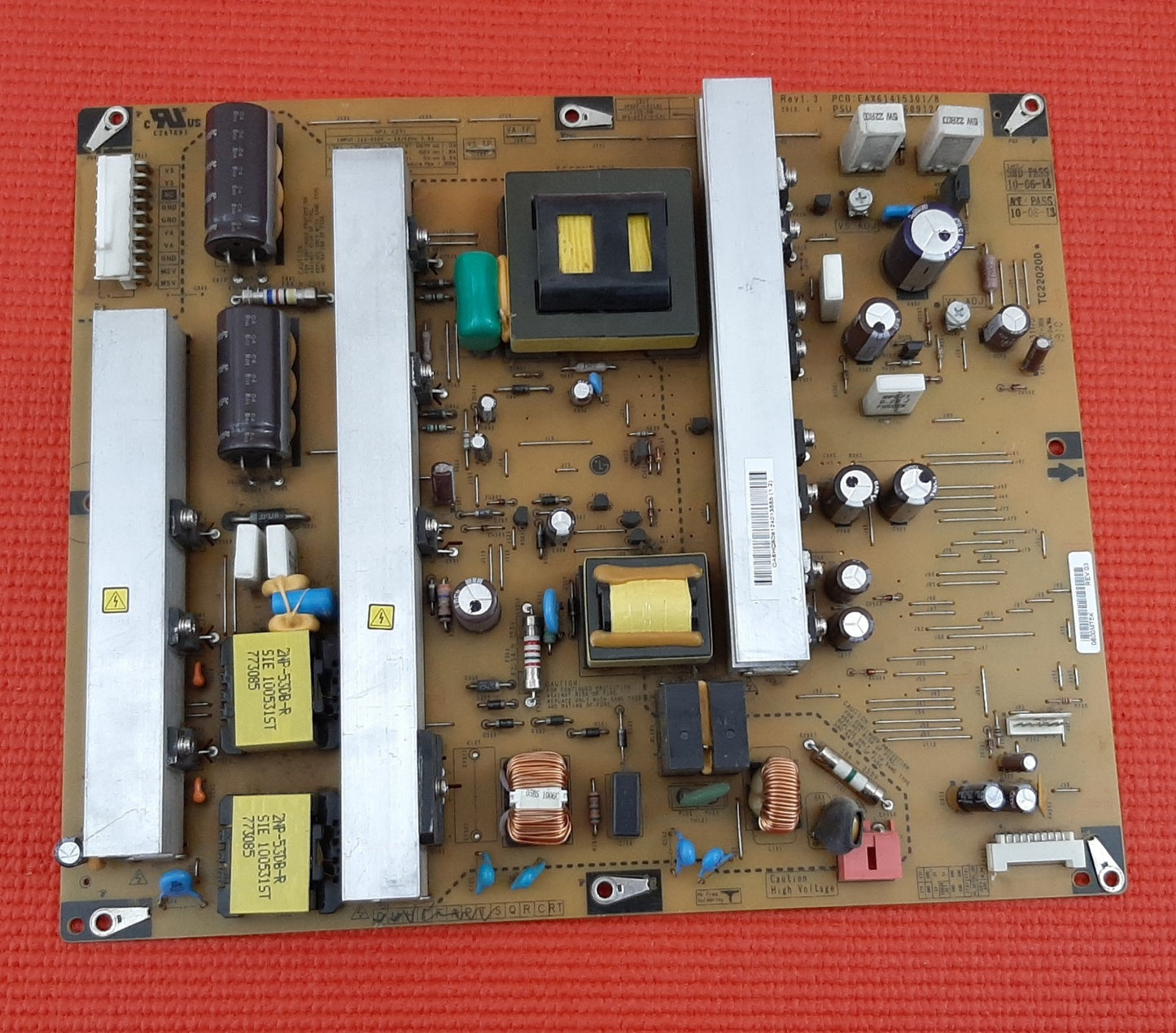 POWER BOARD FOR LG 42PJ550 42PJ350 42PJ650 42" PLASMA TV EAX61415301 EAY60912401