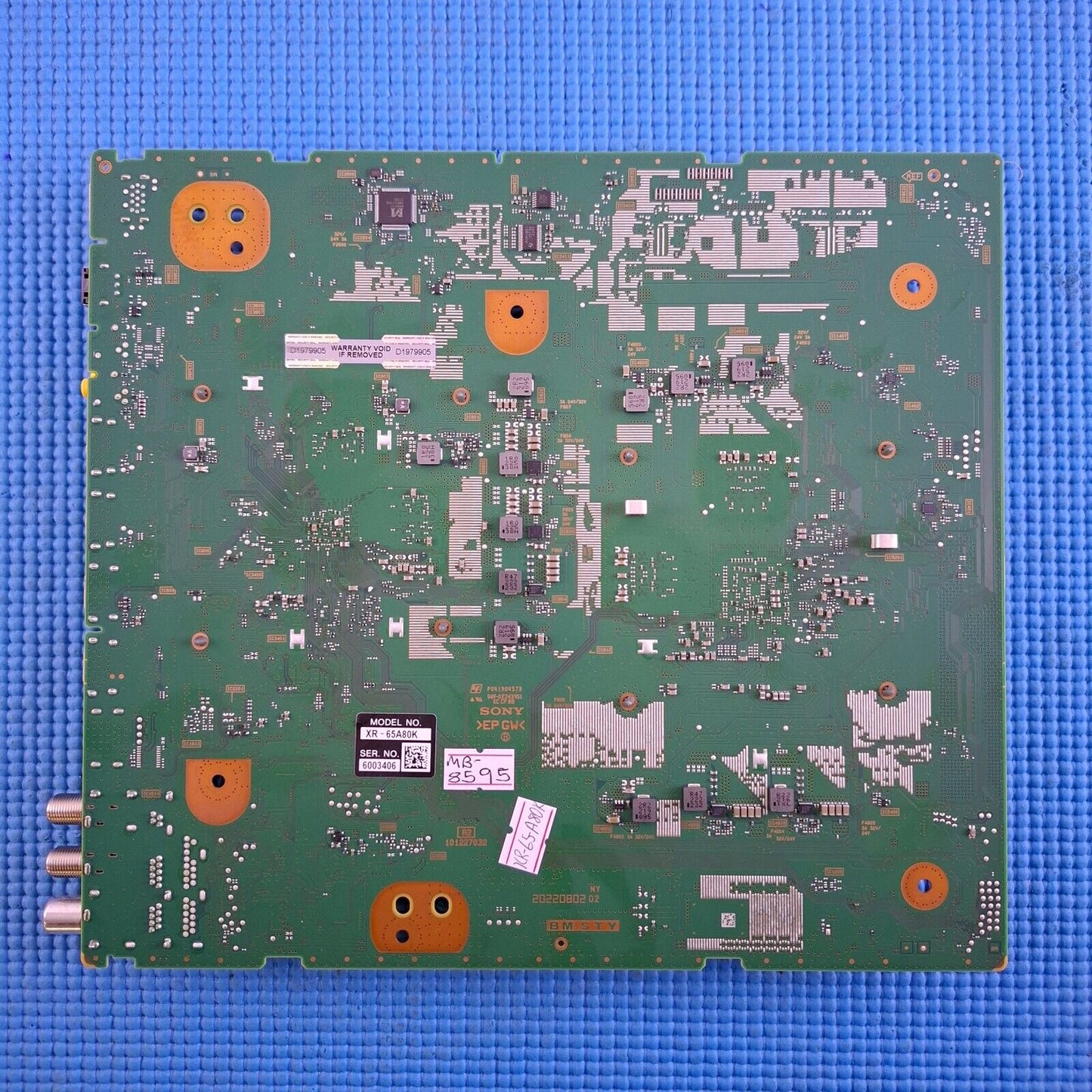 MAIN AV BOARD FOR SONY XR-65A80K 65" OLED TV YA03235AB 101227032 | WORKING