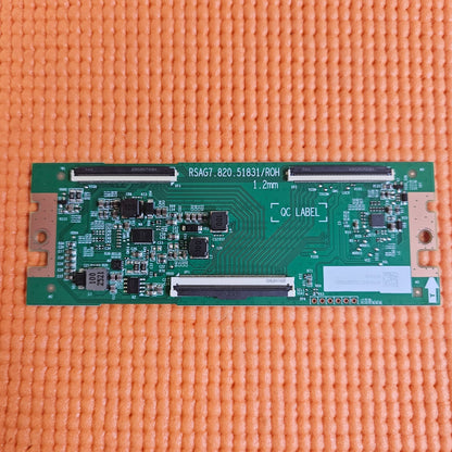LVDS TCON BOARD FOR HISENSE 65E7QTUK 65" TV RSAG7.820.51831/ROH 417414