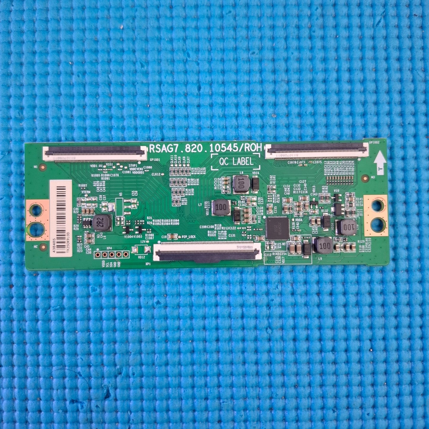 TCON LVDS BOARD FOR HISENSE 55A6QTUK 55" TV RSAG7.820.10545/ROH 438485
