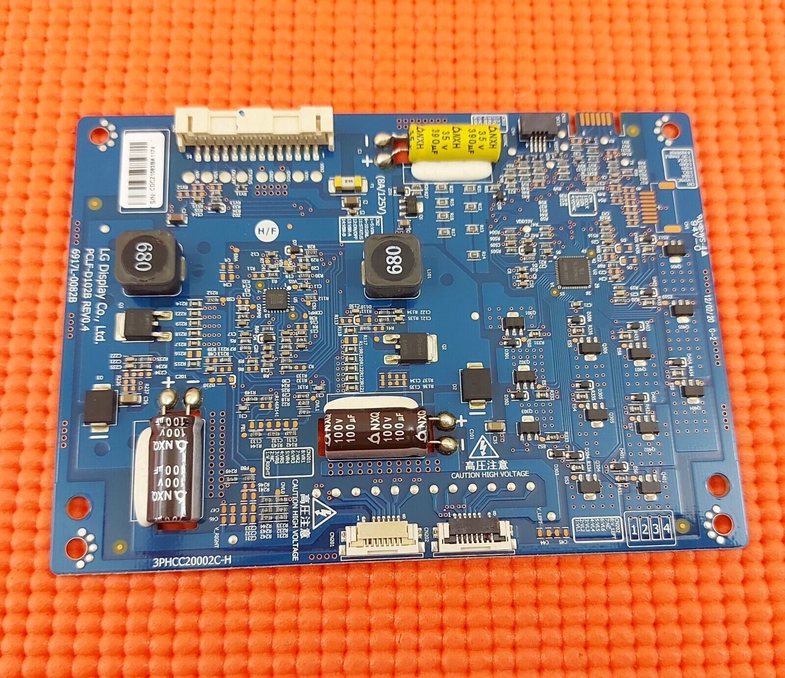 INVERTER DRIVER BOARD FOR PANASONIC TX-L42ET5B 42" LED TV PCLF-D102B 6917L-0082B