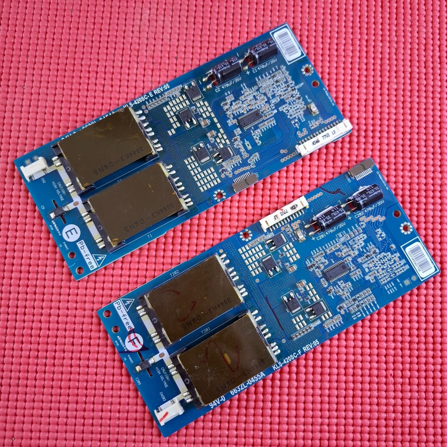 INVERTER BOARD FOR PHILIPS 42PFL9632D/10 42" TV 6632L-0454A (M) 6632L-0455A (S)
