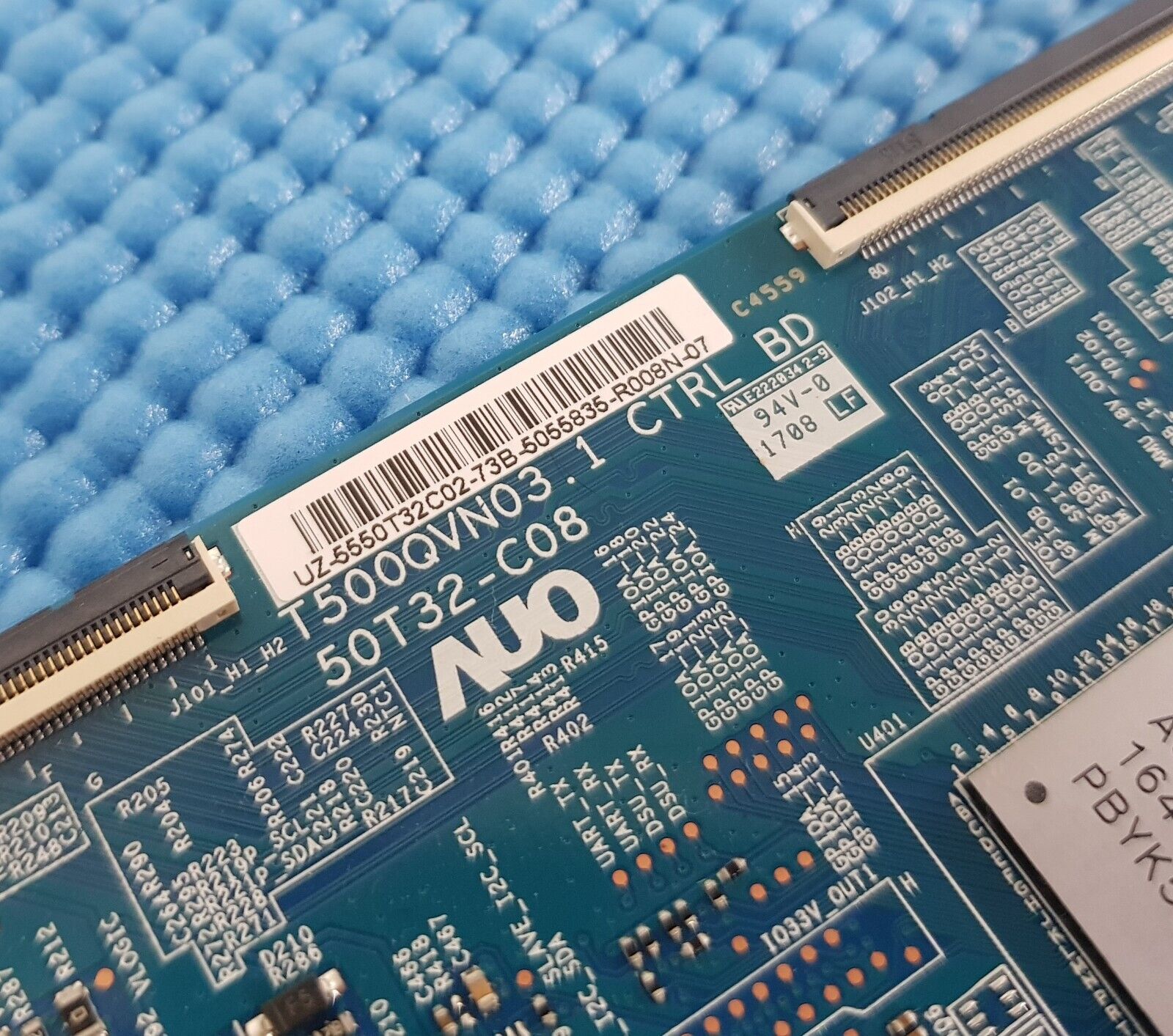 LVDS BOARD FOR HISENSE H50N6800 H50M3300 50" TV 50T32-C08 5550T32C02