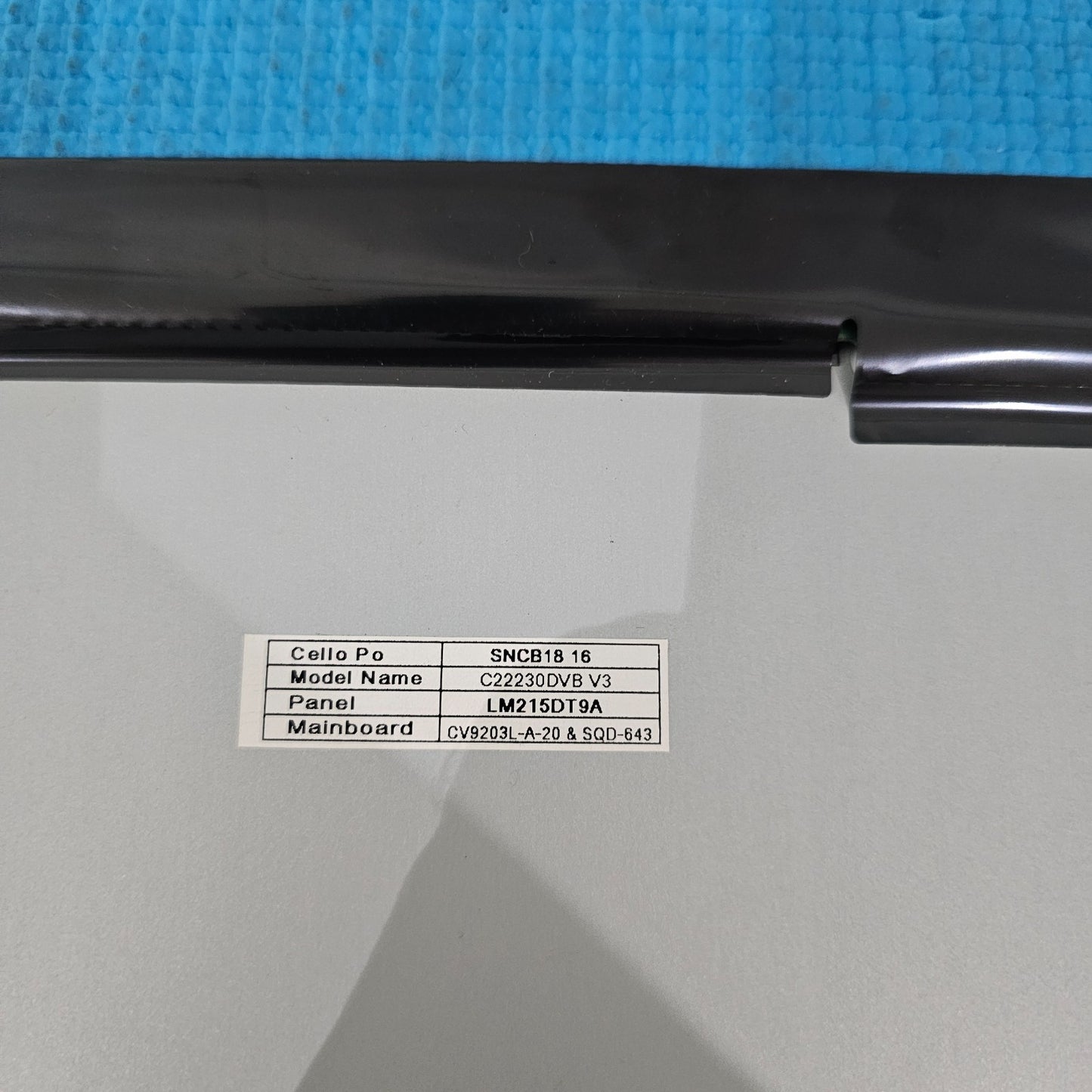 LED/LCD SCREEN PANEL PANDA LM215DT7A FOR CELLO C22230DVB V3 22" TV