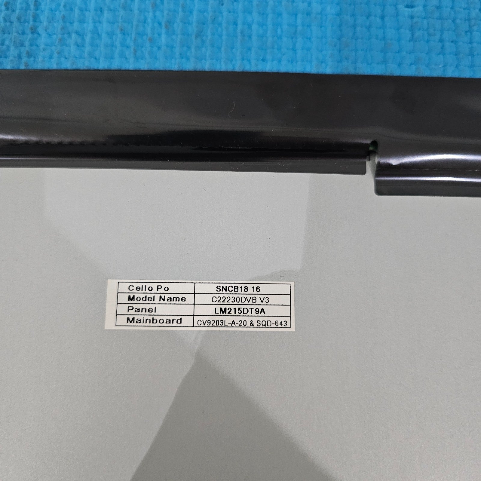 LED/LCD SCREEN PANEL PANDA LM215DT7A FOR CELLO C22230DVB V3 22" TV