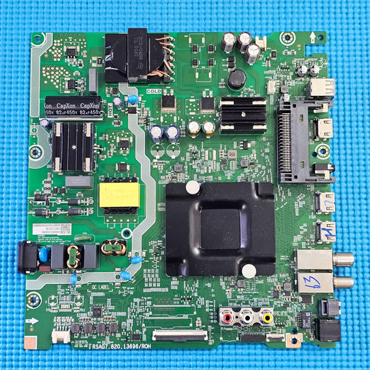 MAIN AV BOARD FOR HISENSE 50A6BGTUK TV RSAG7.820.13696/ROH SCREEN V500DJ7-QE1