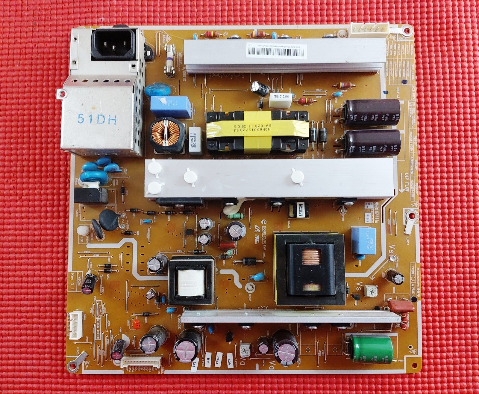 POWER SUPPLY FOR SAMSUNG PS51D495A1K PS51D490A1W PS51D450A2W TV BN44-00443B