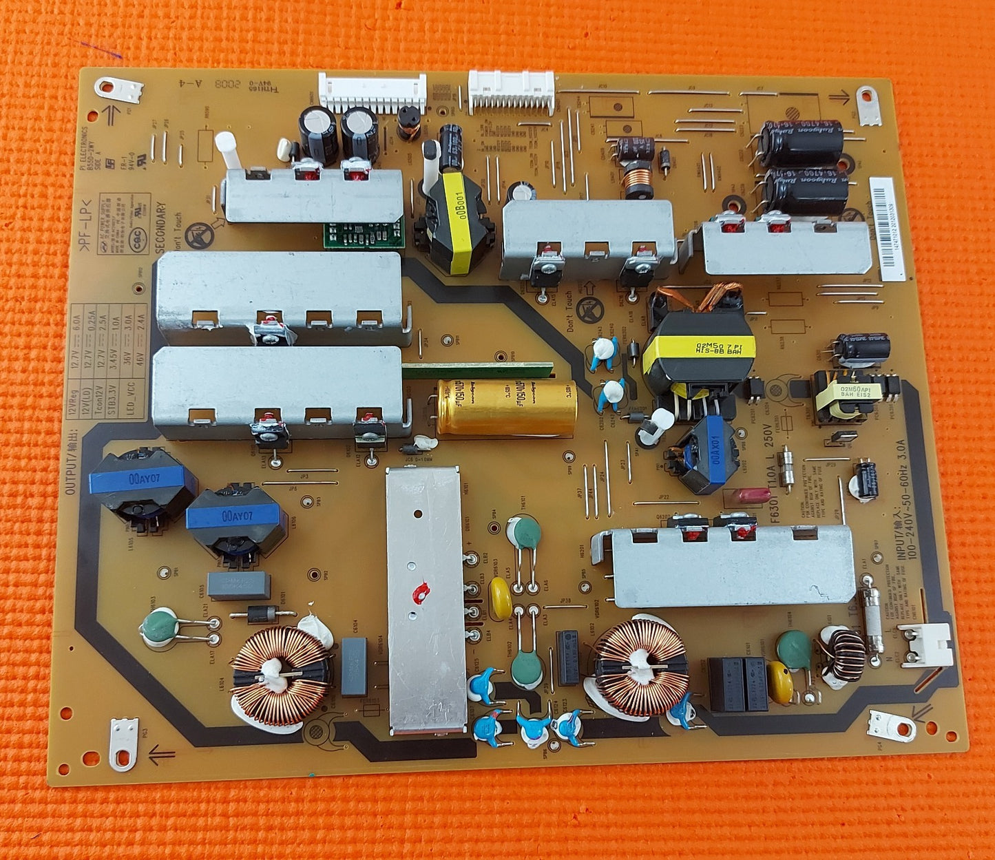 POWER BOARD FOR SONY KD-49XH9505 49" LED TV B55D-2WY 147471012 (1-474-710-12)