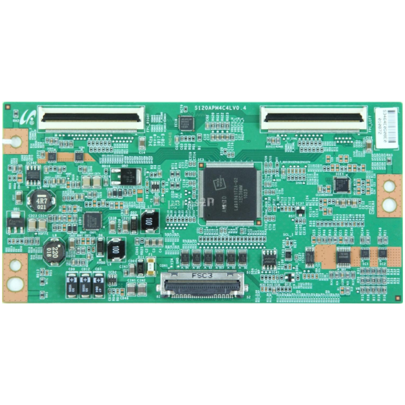 LVDS TCON BOARD FOR SAMSUNG UE55C6000RW 55" TV S120APM4C4LV0.4 LJ94-3464E