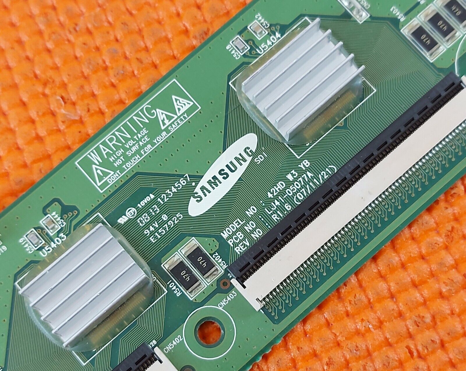 BUFFER BOARD FOR PS42A457P1D PS42A456P2D PLASMA TV LJ41-05077A LJ92-01484A AA1