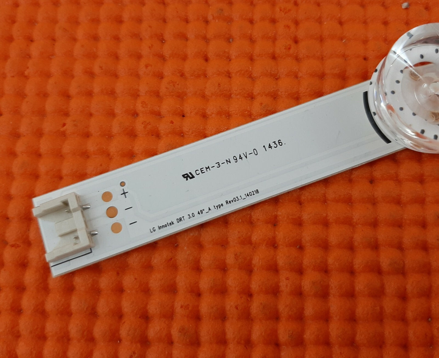 1x BACKLIGHT FOR LG 49LB5500 49" LED TV A TYPE 6916L-1944A FROM LC490DUE FG A6