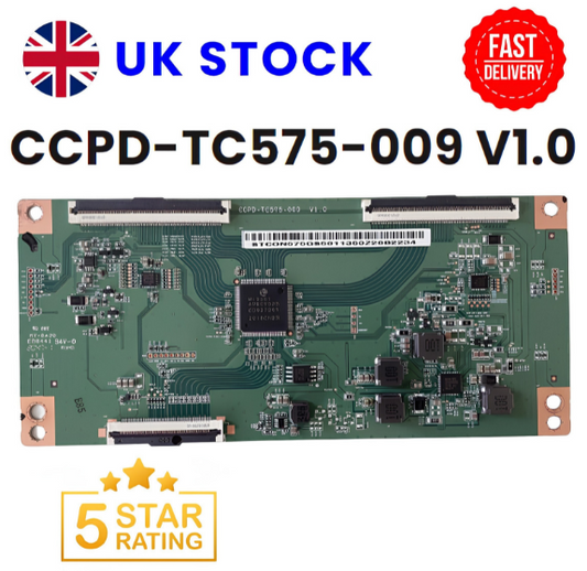 TCON FOR 58HK6100U 58UL2163DB 58PUS7805 58PUS7505 58UL2B63DB CCPD-TC575-009 V1.0