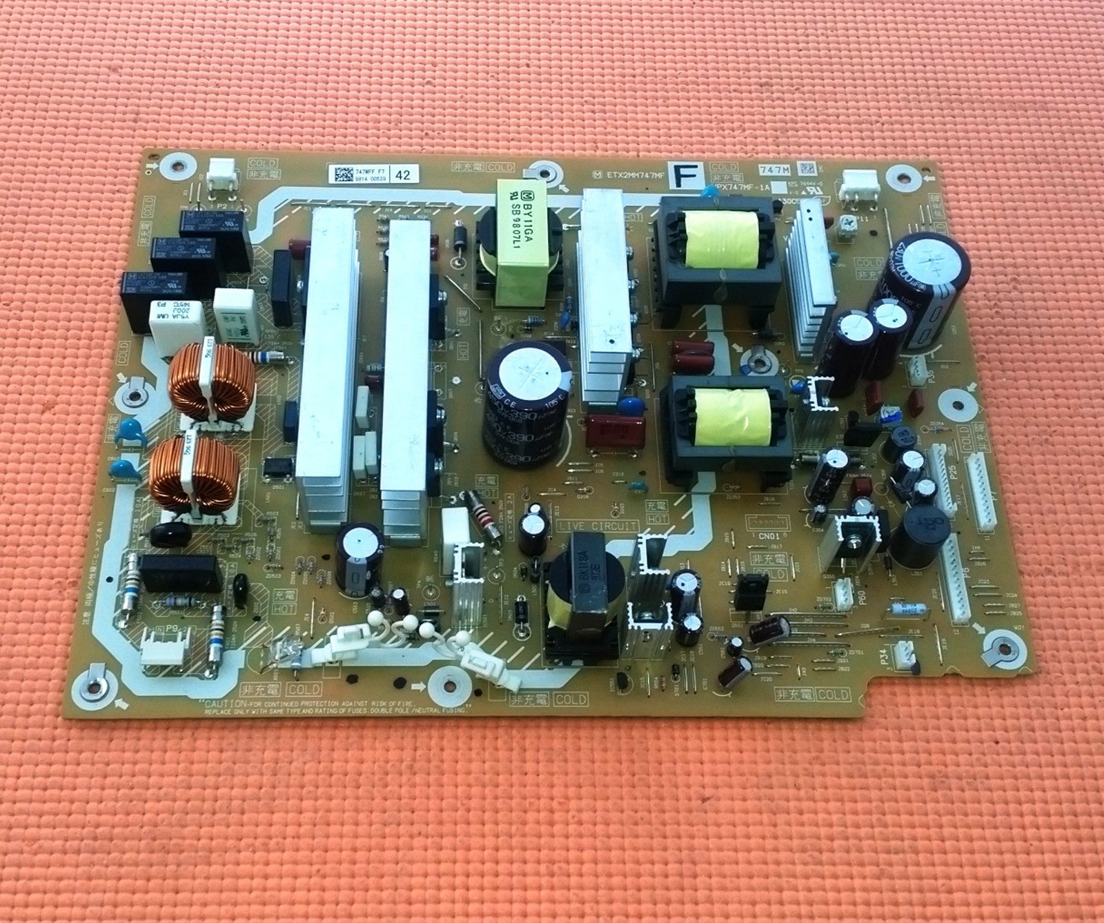 PSU FOR PANASONIC TX-P42G10B TX-P42V10B TX-P42G15B TV NPX747MF-1A ETX2MM747MF F