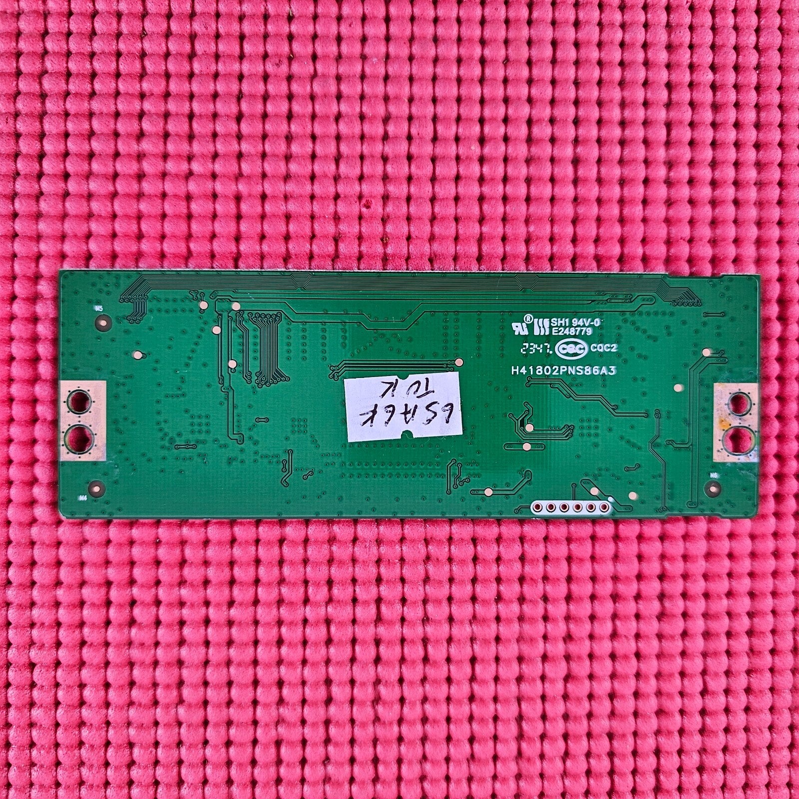 LVDS TCON BOARD FOR HISENSE 65A6KTUK 65" TV RSAG7.820.11538/ROH VER.B 356698