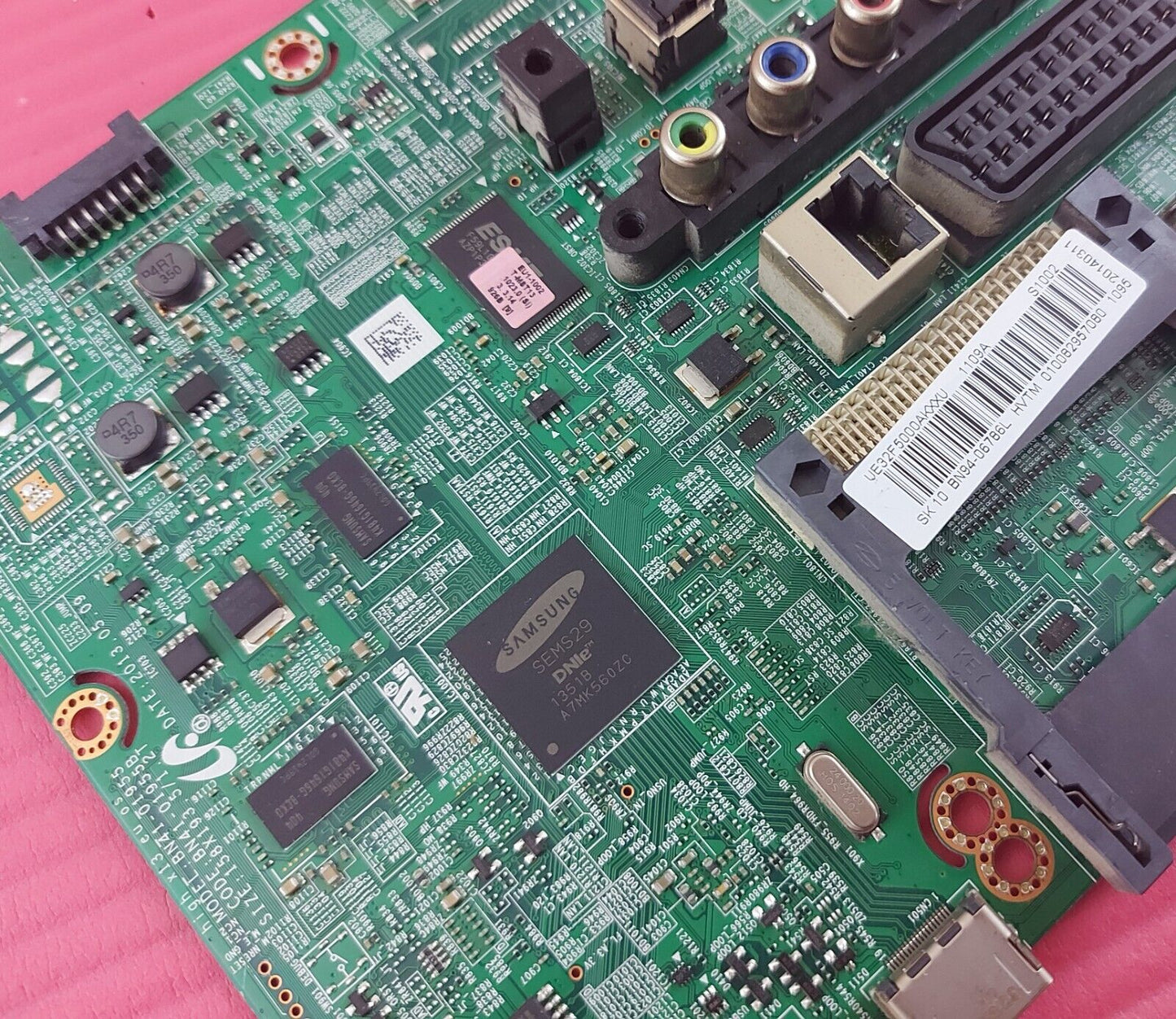 MAIN BOARD FOR SAMSUNG UE32F5000AK TV BN41-01955B BN94-06786L SCREEN LK315D3HA9K