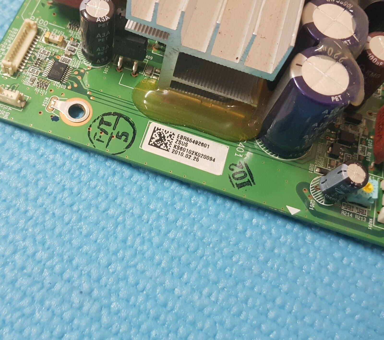 XSUS BOARD FOR LG 60PS7000 60" PLASMA TV EAX55656301 EBR55492601