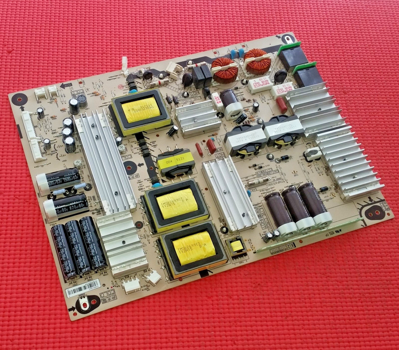 POWER SUPPLY BOARD FOR PANASONIC TX-P42GT30B 42" PLASMA TV TNPA5390 TZRNP01QNUE