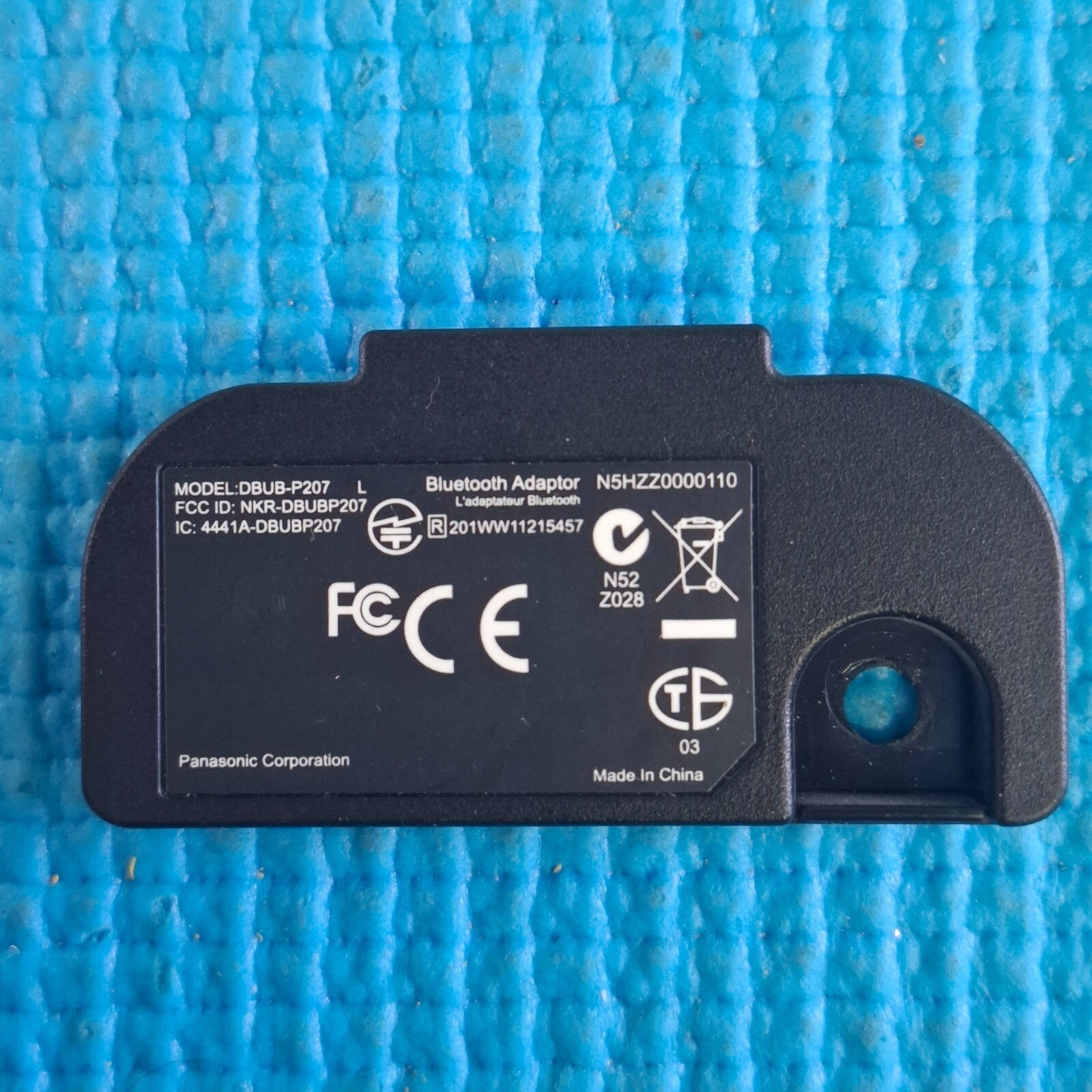BLUETOOTH ADAPTER MODULE FOR PANASONIC TX-L47ET50B 47" TV N5HZZ0000110 DBUB-P207