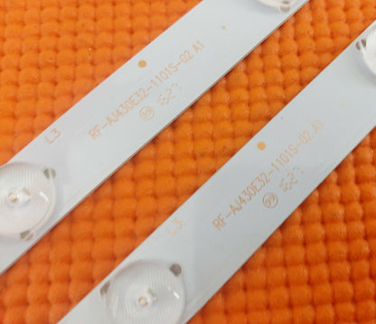 BACKLIGHT SET FOR BLAUPUNKT 43/137Z 43" TV RF-AJ430E32-1101S-02 A1 LY.4CW04G001