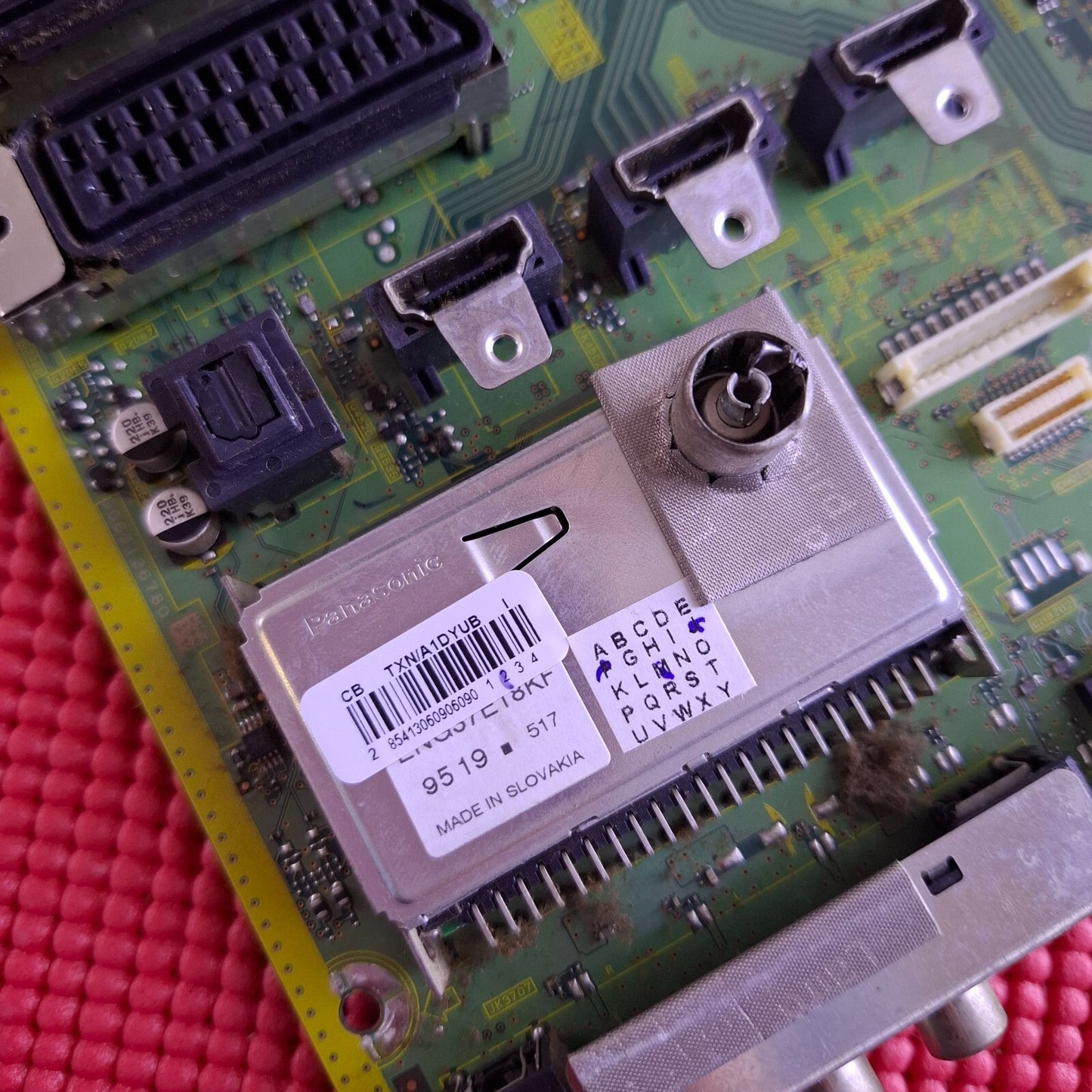 MAIN AV BOARD FOR PANASONIC TX-P42G15B 42" PLASMA TV TNPH0795 1 A TXN/A1DYUB