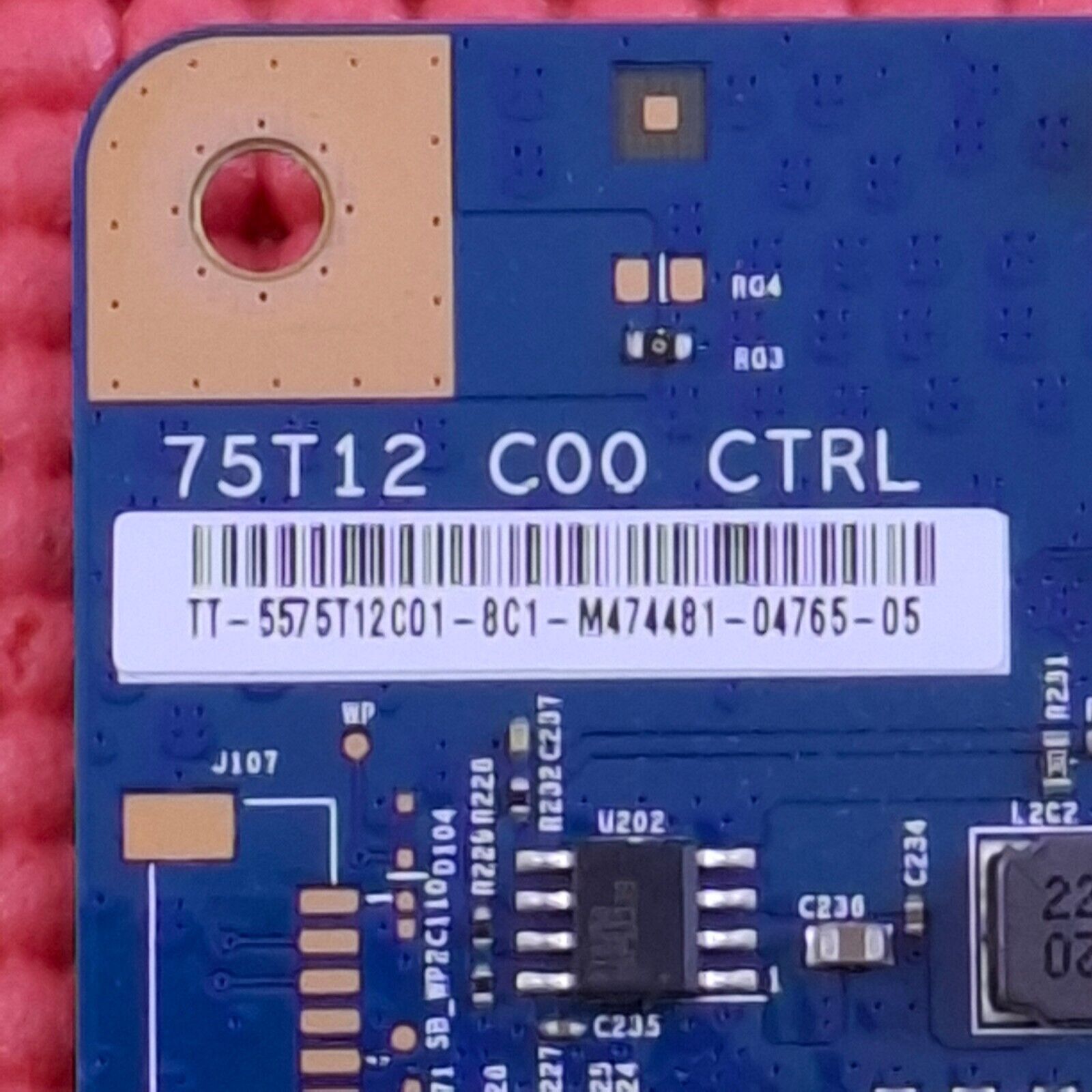 LVDS TCON BOARD FOR SONY KD-75XG9505 75" LED TV 75T12 C00 5575T12C01 | WORKING