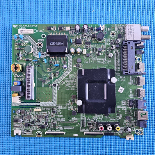 MAIN BOARD FOR HISENSE H43B7100UK TV RSAG7.820.8752/ROH 43A6101EE SCRN T430QVN03