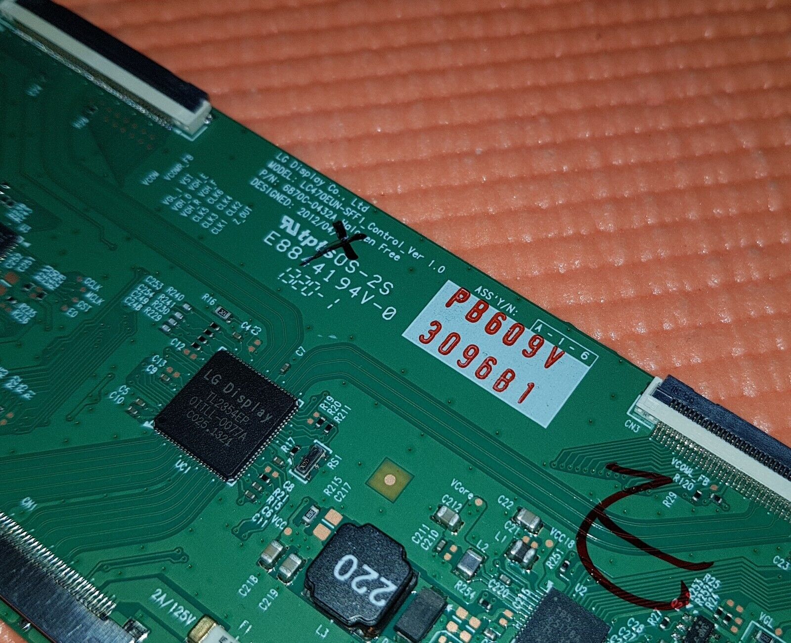 LVDS TCON BOARD FOR BAIRD TI4203BC TI4203BC 42" LED TV 6870C-0432A 6871L-3096B