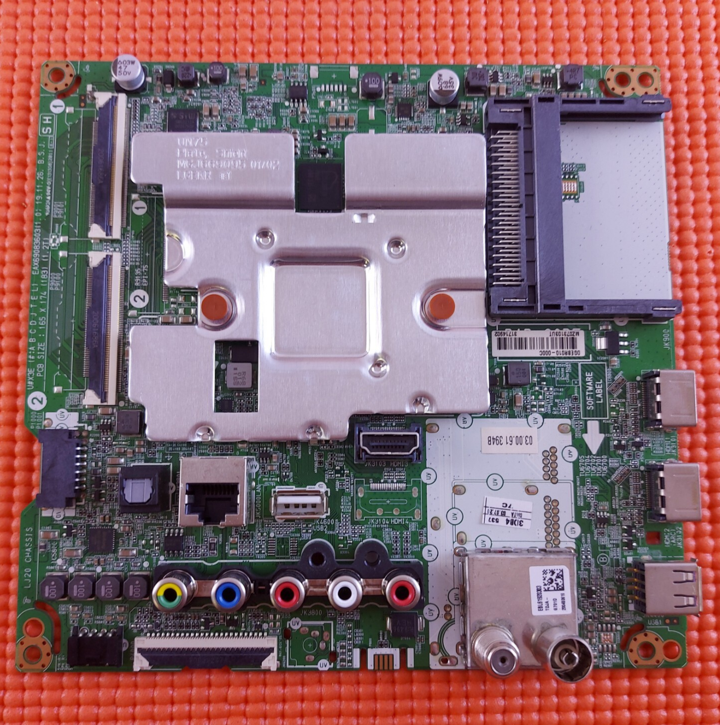 MAIN BOARD FOR LG 65UN74006LB 55UN73006LA 43UN73006LC 43UN7006LA TV EBT31714902