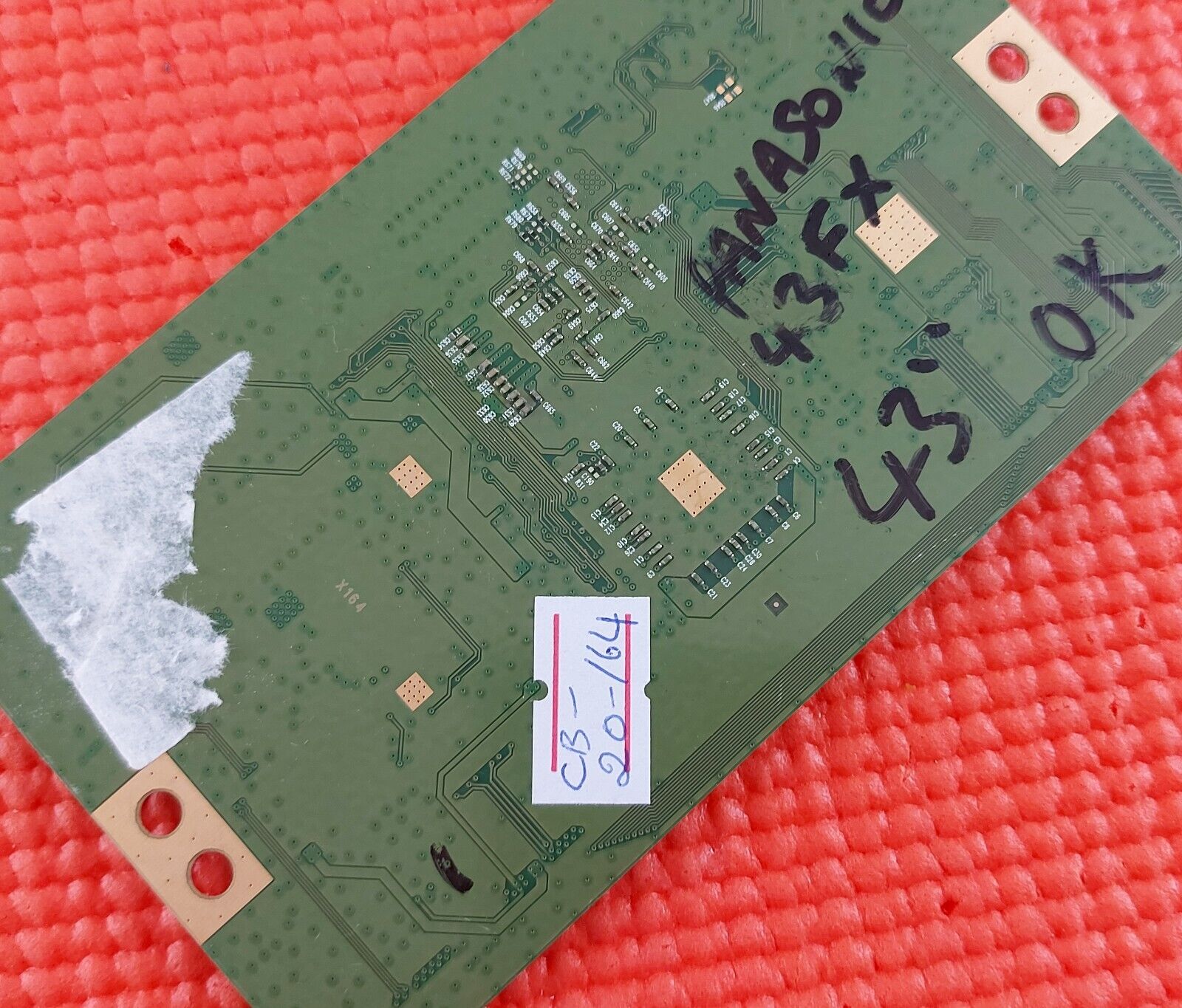 LVDS BOARD FOR PANASONIC TX-43FX650B TX-43FX600B 43" TV 6870C-0757A 6871L-5490A