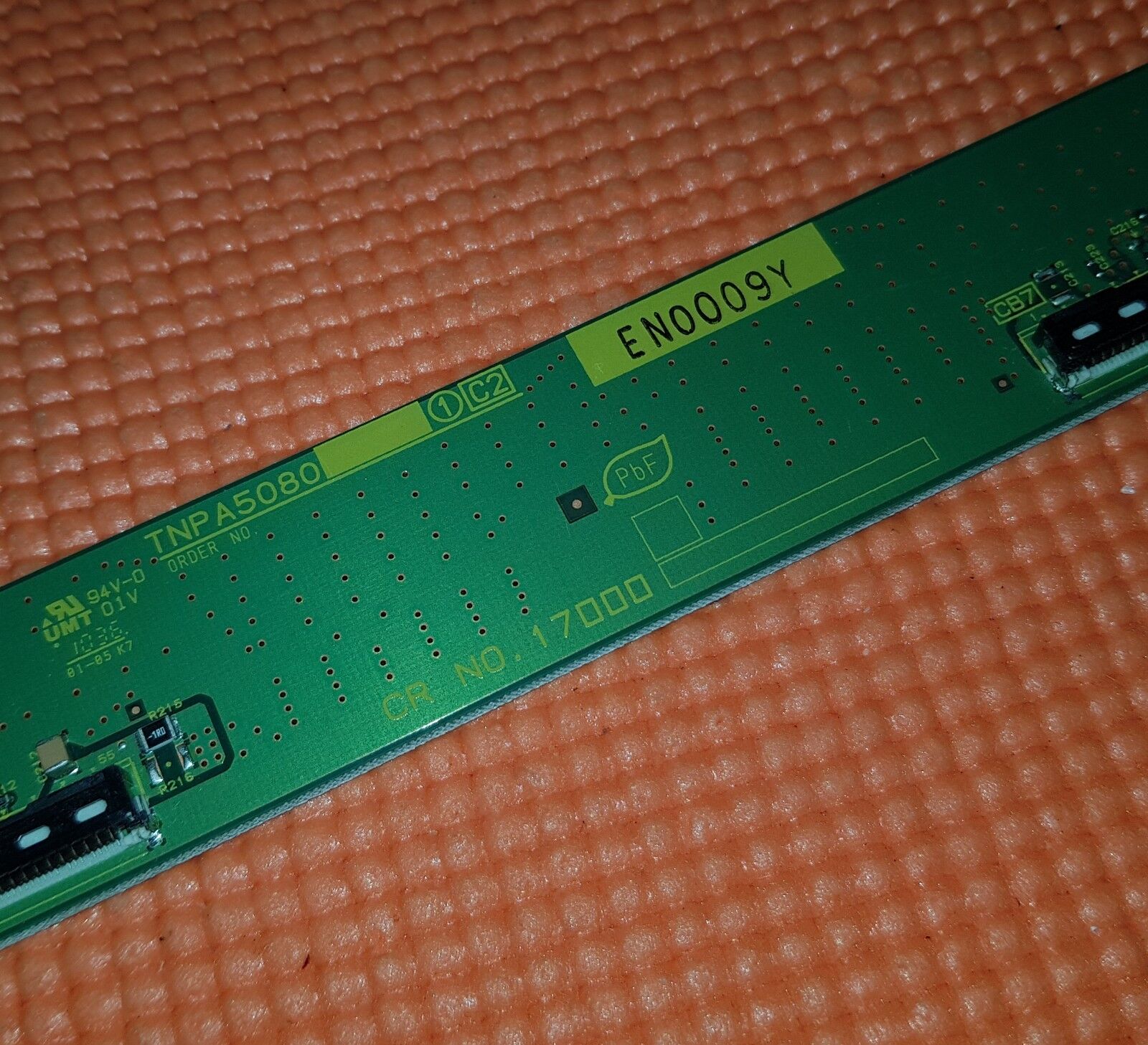   BUFFER BOARD FOR PANASONIC TX-P50C2B 50" PLASMA TV TNPA5080 1 C2 