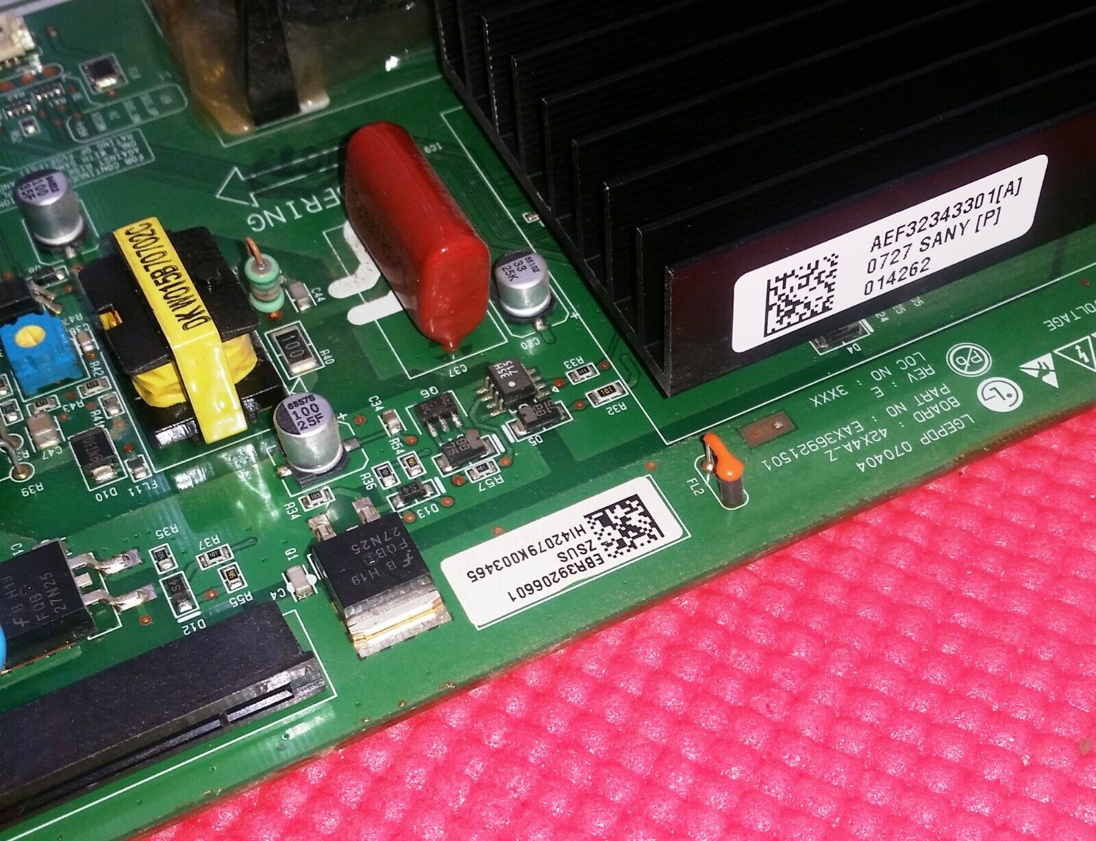 XSUS ZSUS BOARD FOR LG 42PC55 42PC56-ZD 42" TV EAX36921501 EBR39206601