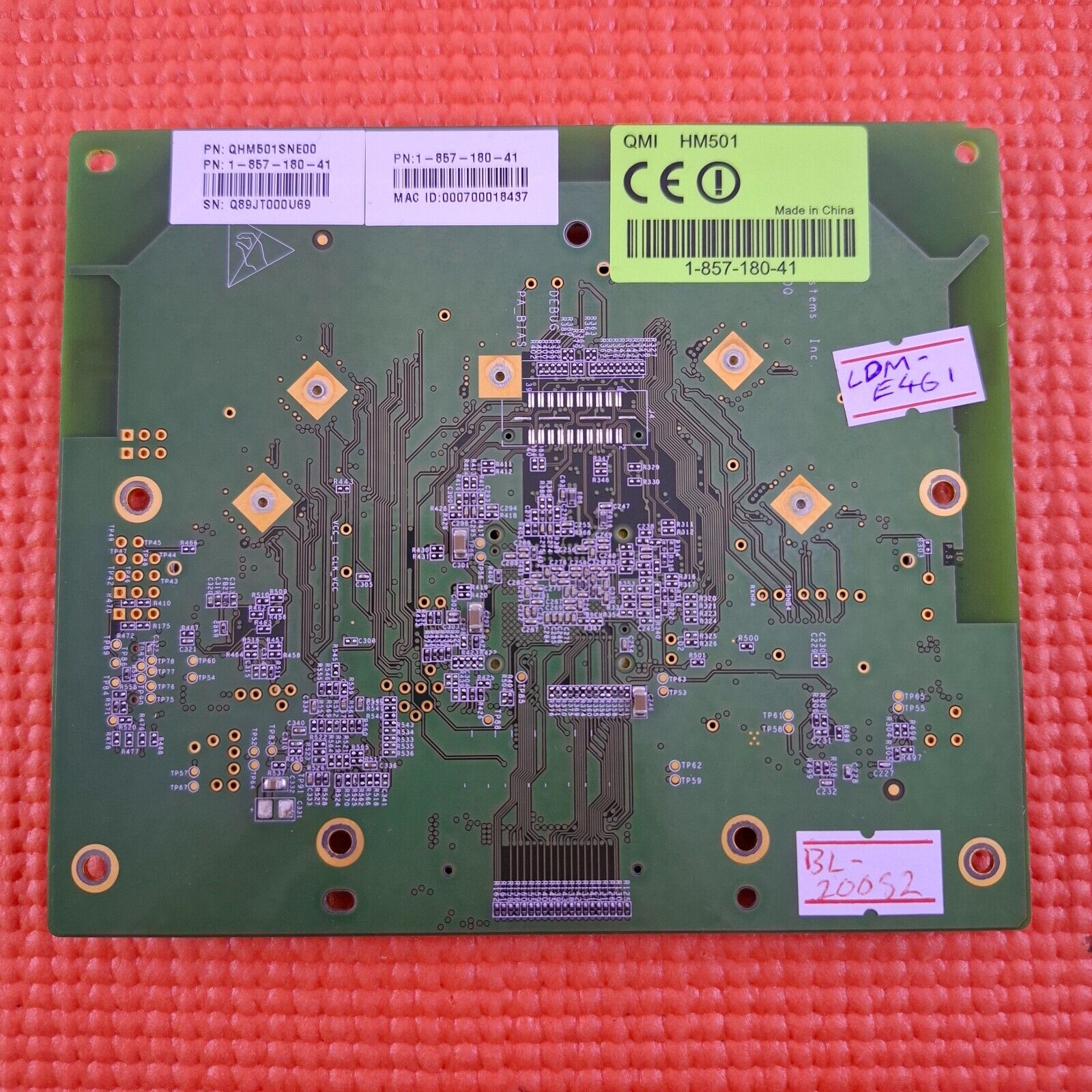 WI FI MODULE FOR SONY LDM-E461 KDL-40EX1 KDL-46EX1 KDL-40ZX1 TV 1-857-180-41