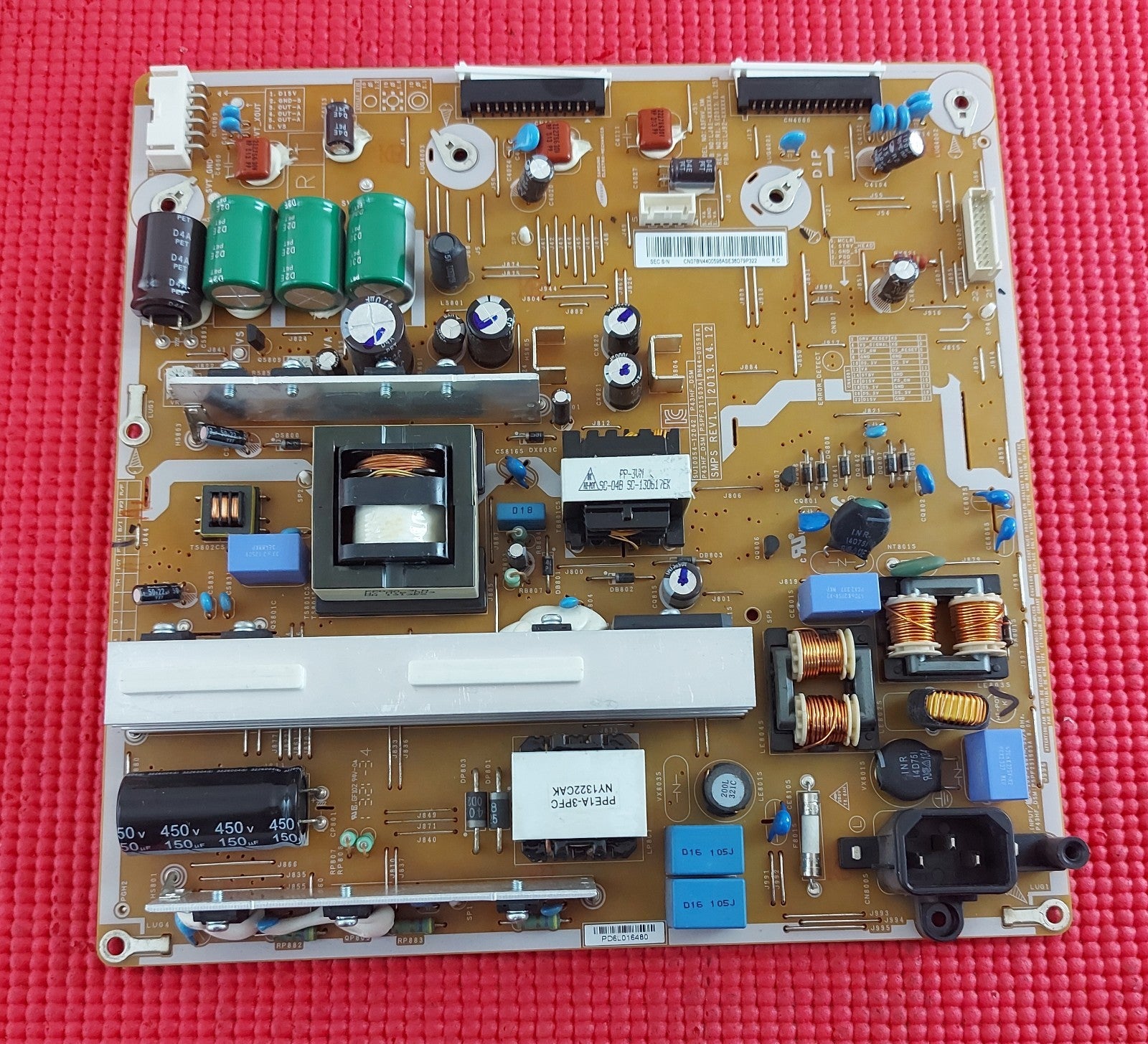 POWER BOARD FOR SAMSUNG PS43F4500AW PLASMA TV P43HF_DSM PSPF231503A BN44-00598A