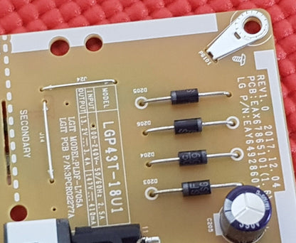 PSU FOR LG 43UK6950PLB 43UK6750PLD 49UK6500PLA TV EAX67865101 EAY64928601