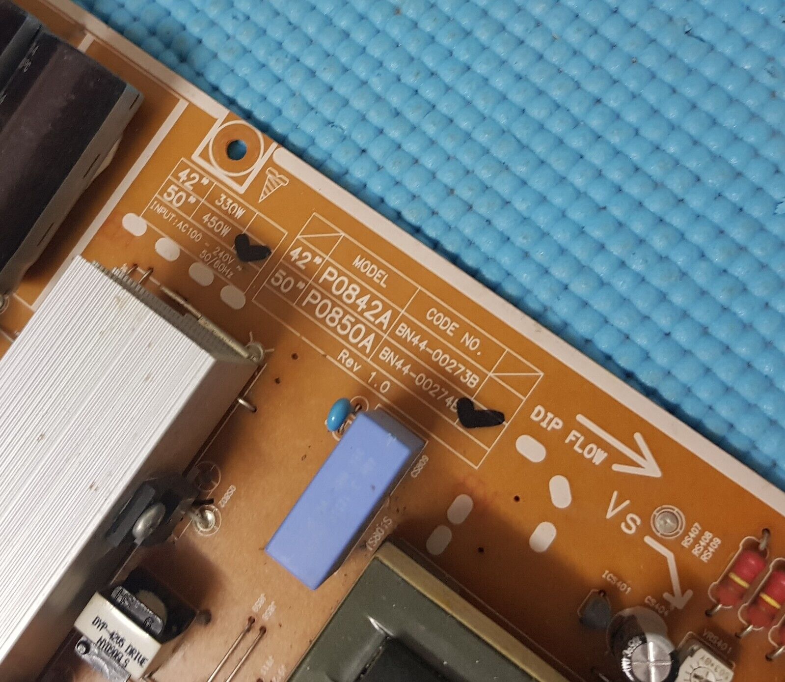 PS FOR PS50B430P2W PS50B450B1W PS50B451B2W PS50B530S2W BN44-00274B LJ44-00172B