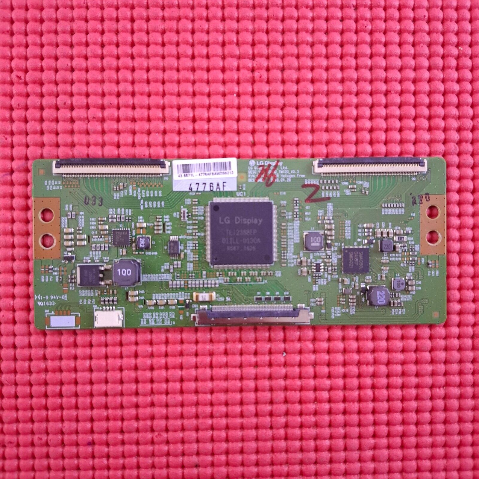 LVDS TCON BOARD FOR BAIRD TI4310DLEDDS 43" LED TV 6870C-0649A 6871L-4776A