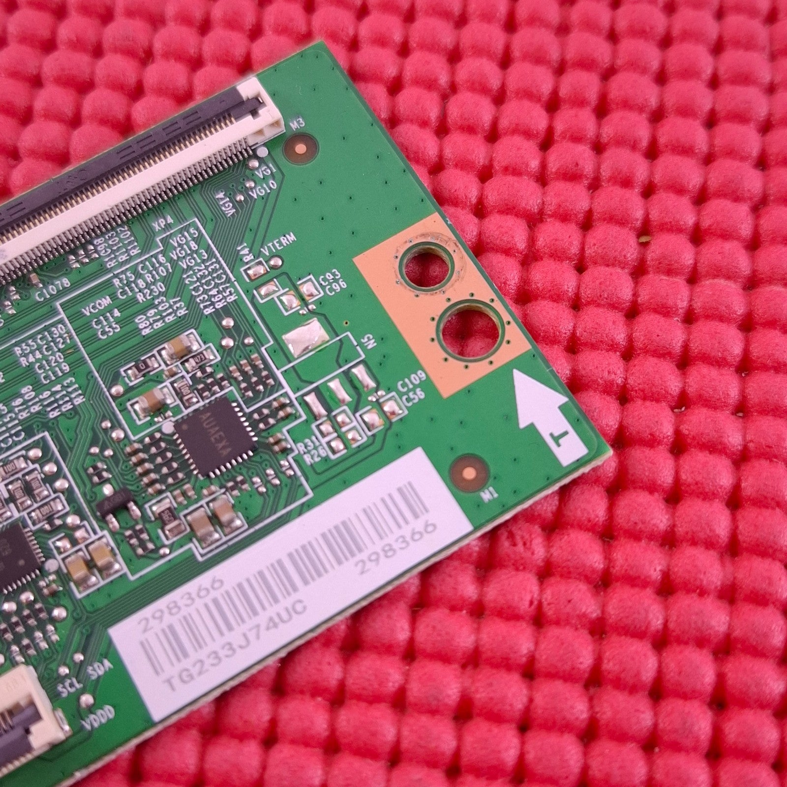 TCON LVDS BOARD FOR HISENSE 55A6BGTUK 55A63HTUK TV RSAG7.820.11538/ROH 298366
