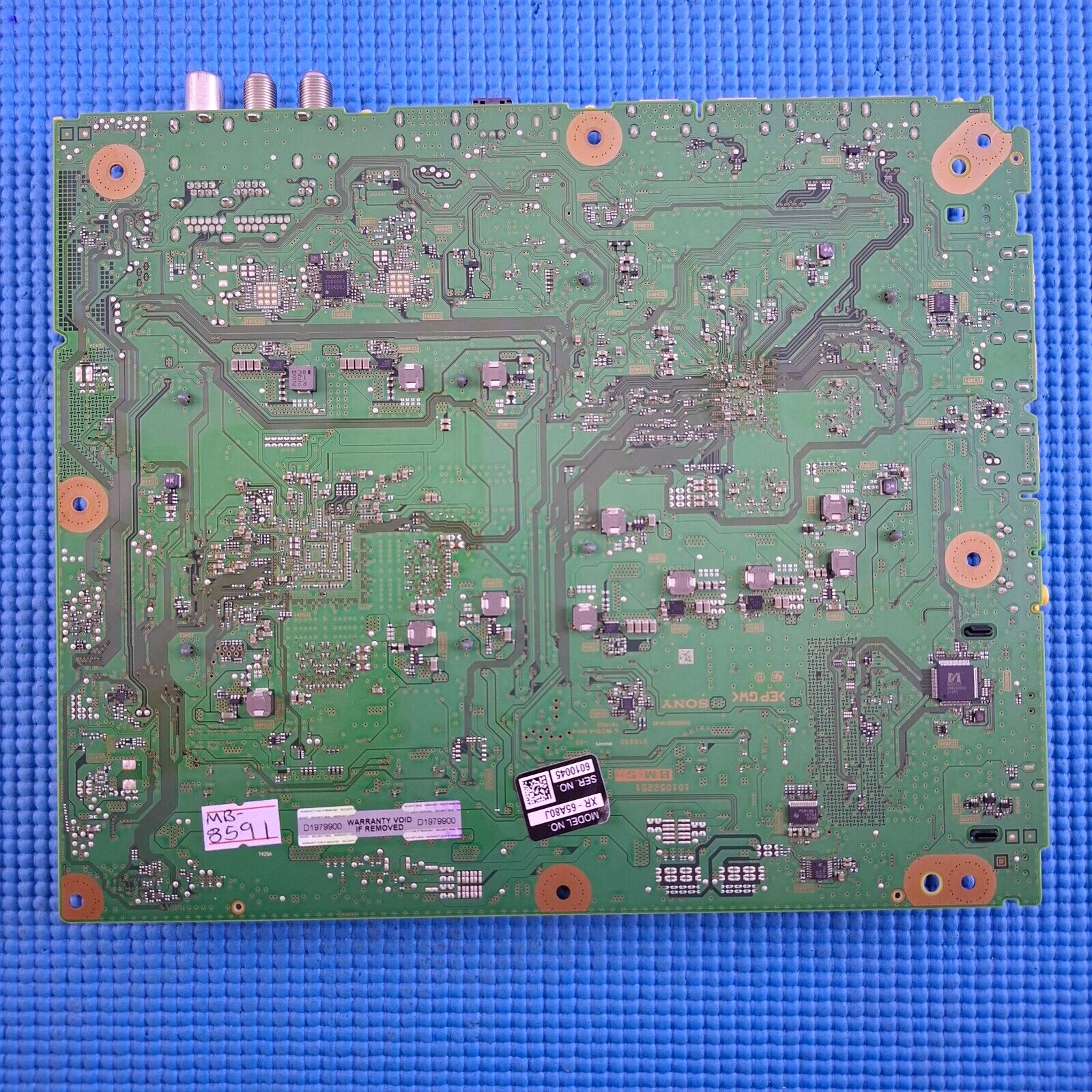 MAIN AV BOARD FR SONY XR-65A80J 65" OLED GOOGLE TV YA03190AA 101052251 | WORKING