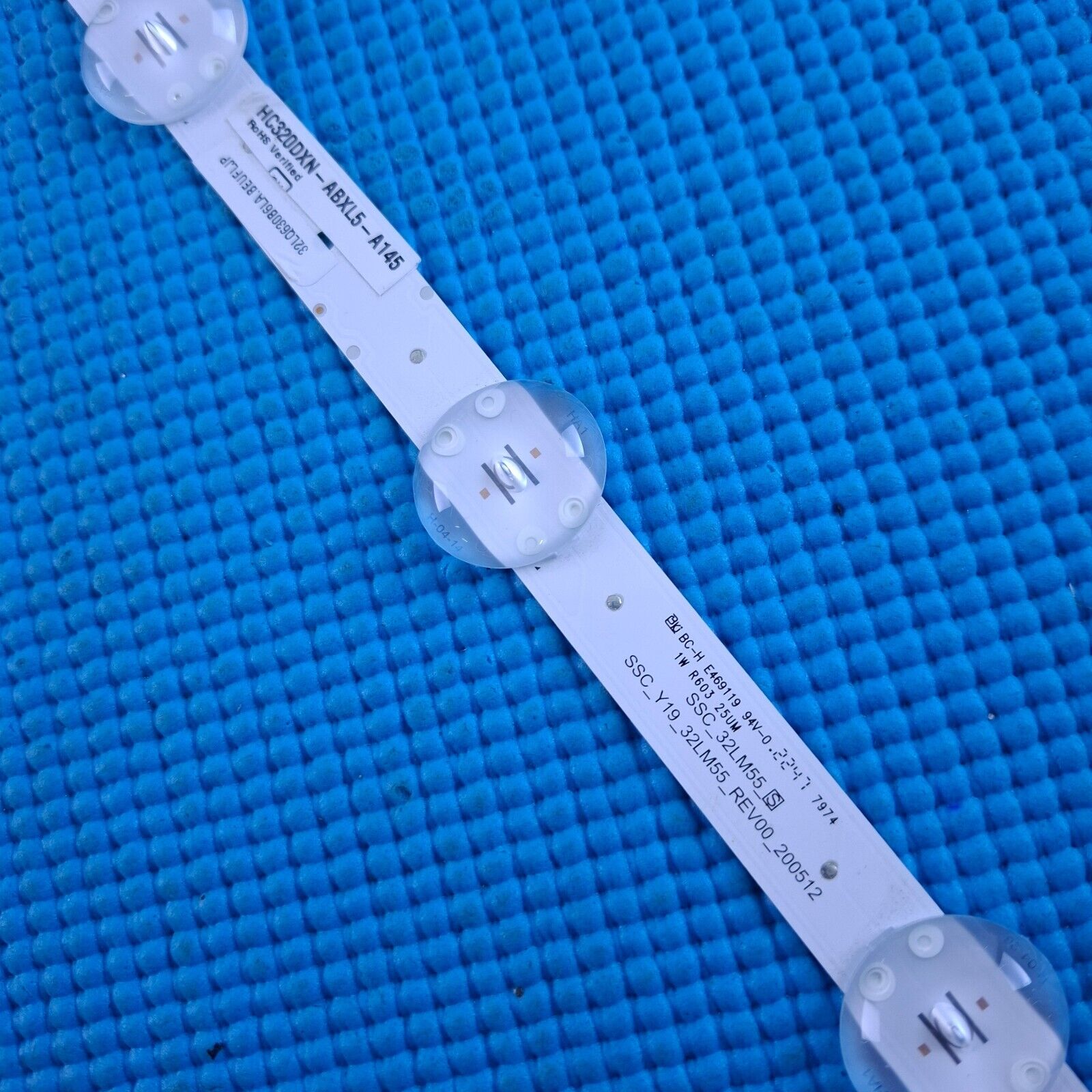 SINGLE BACKLIGHT FOR LG 32LQ630B6LA 32LM637BPLA TV SSC_Y19_32LM55_REV00_200512