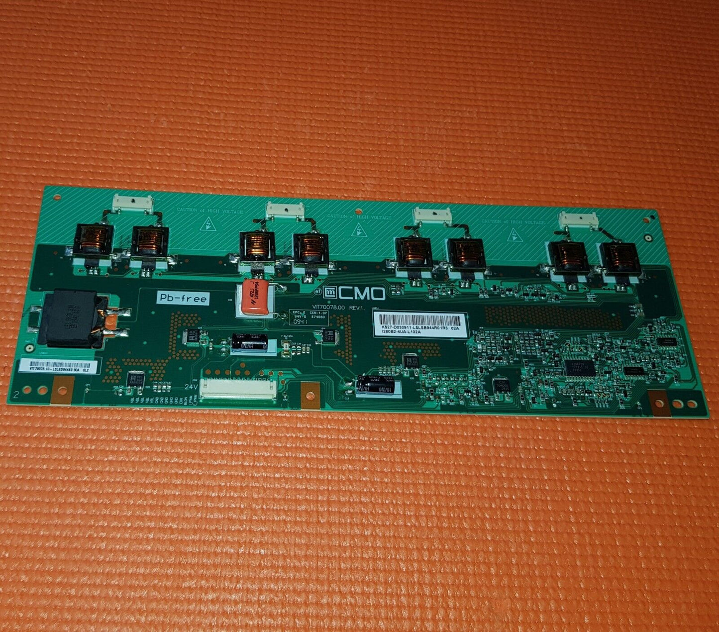 INVERTER BOARD FOR LOGIX 2601HT 26" LCD TV VIT70078.00 REV:1 27-D030911